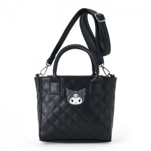 Hello Kitty Kuromi 2-Way Mini Quilted Černé | CZ_HK23845