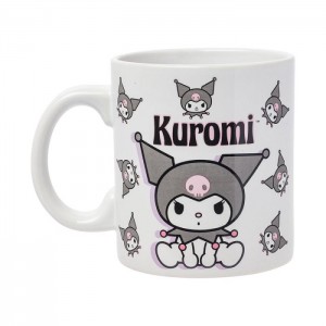Hello Kitty Kuromi All-Over Print Ceramic Mug (Poses) Šedé | CZ_HK93126