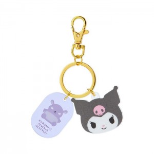 Hello Kitty Kuromi Besties Keychain Fialové Šedé | CZ_HK33052
