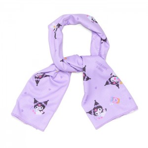 Hello Kitty Kuromi Cooling Scarf Fialové | CZ_HK24768