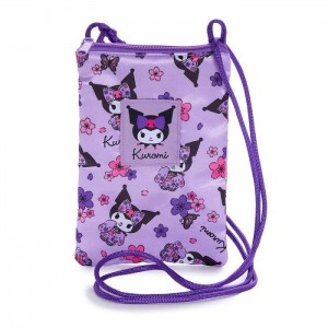 Hello Kitty Kuromi Crossbody Phone Bag (Spring Kimono Series) Fialové | CZ_HK56028
