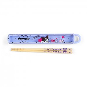 Hello Kitty Kuromi Everyday Chopsticks & Case Fialové | CZ_HK30053