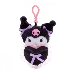 Hello Kitty Kuromi Lovely Ribbons Mascot Clip Fialové Černé | CZ_HK62846