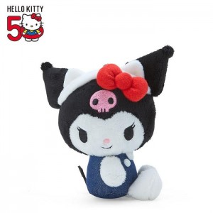 Hello Kitty Kuromi Mascot Keychain Plush (Hello, Everyone! Series) Černé Blankyt | CZ_HK81842