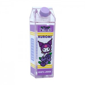 Hello Kitty Kuromi Milk Carton Water Bottle (Blueberry) Fialové | CZ_HK64830
