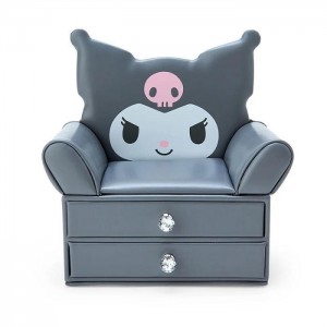 Hello Kitty Kuromi Mini Sofa Storage Chest Šedé | CZ_HK31425