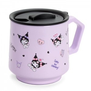 Hello Kitty Kuromi Stainless Steel Mug Fialové | CZ_HK21162