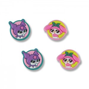 Hello Kitty Kuromi & My Melody x Sonix Nintendo Switch Thumb Grips (4pk) Viacfarebný | CZ_HK77063