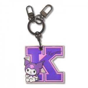 Hello Kitty Kuromi x Sonix College Letters AirTag Keychain Fialové | CZ_HK68262