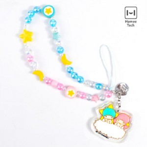 Hello Kitty LittleTwinStars Beaded Charm Mobile Phone Wrist Strap Blankyt Růžové | CZ_HK72374