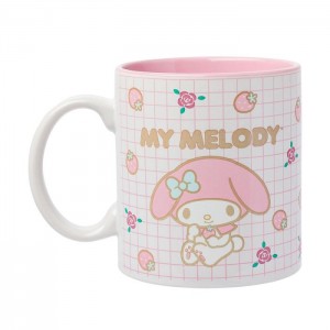 Hello Kitty My Melody All-Over Print Ceramic Mug (Sweet Things) Růžové | CZ_HK95065