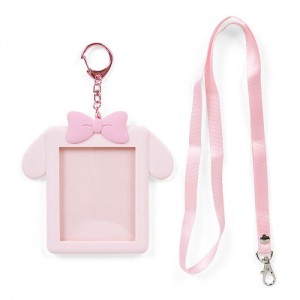 Hello Kitty My Melody Convertible ID Badge Holder Růžové | CZ_HK37801