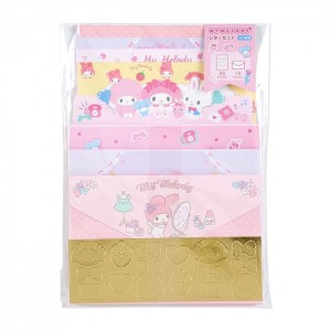 Hello Kitty My Melody Deluxe Letter Set Růžové | CZ_HK12102