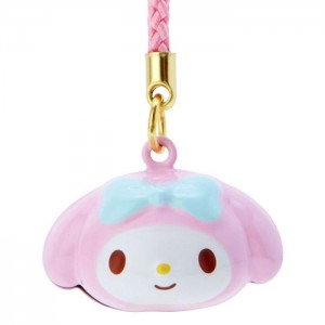 Hello Kitty My Melody Mini Mascot Bell Charm Růžové | CZ_HK69002
