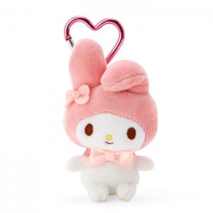 Hello Kitty My Melody Plush Mascot All My Heart Keychain Růžové | CZ_HK64702