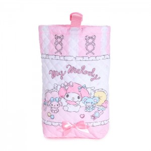 Hello Kitty My Melody Quilted Small Travel Bag (Frills & Lace Series) Růžové | CZ_HK32158
