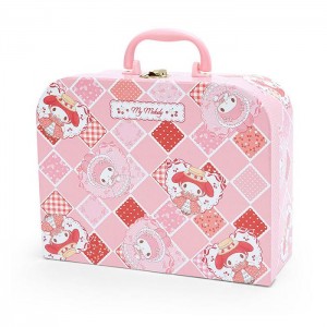 Hello Kitty My Melody Red Akamelo Storage Suitcase Růžové | CZ_HK28029