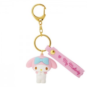 Hello Kitty My Melody Signature Keychain Růžové Bílé | CZ_HK23771