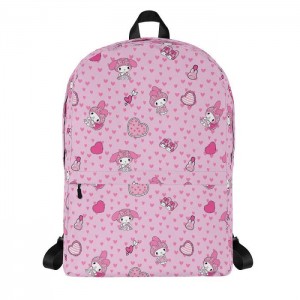 Hello Kitty My Melody Sleepover All-over Print Růžové | CZ_HK96345