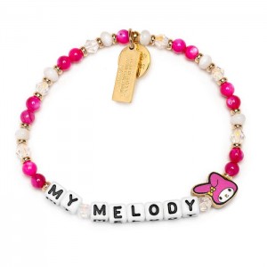 Hello Kitty My Melody x Little Words Project Beaded Bracelet Viacfarebný | CZ_HK74275