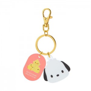 Hello Kitty Pochacco Besties Keychain Bílé Růžové | CZ_HK76821