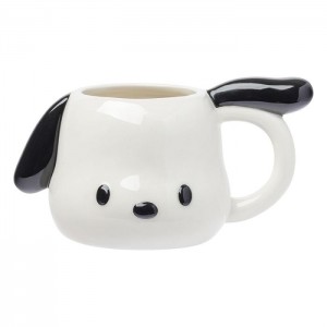 Hello Kitty Pochacco Face Ceramic Sculpted Mug Bílé | CZ_HK18636