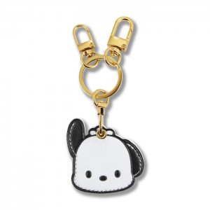 Hello Kitty Pochacco x Sonix AirTag Keychain Bílé Černé | CZ_HK67308