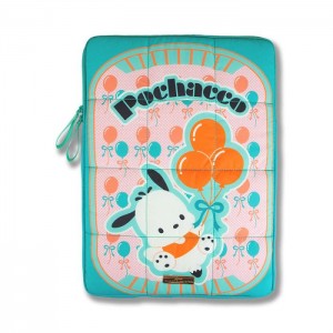 Hello Kitty Pochacco x Sonix Puffy Laptop Sleeve Zelene | CZ_HK60091