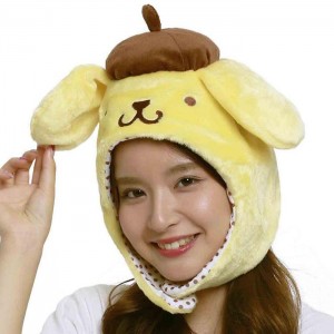 Hello Kitty Pompompurin Kigurumi Hat Žluté | CZ_HK37925