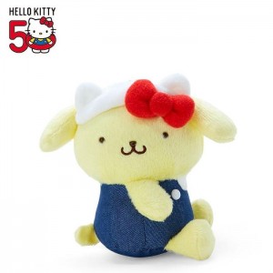 Hello Kitty Pompompurin Mascot Keychain Plush (Hello, Everyone! Series) Žluté Blankyt | CZ_HK41729