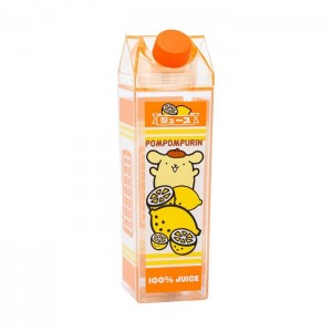 Hello Kitty Pompompurin Milk Carton Water Bottle (Lemon) Žluté | CZ_HK70519