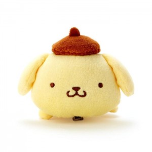 Hello Kitty Pompompurin Plush Hair Clip Žluté | CZ_HK74069