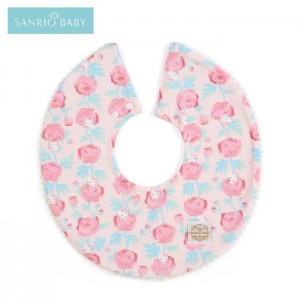 Hello Kitty Sanrio Baby Organic Cotton Hello Kitty Bib Růžové | CZ_HK22647