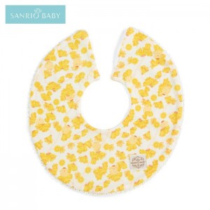 Hello Kitty Sanrio Baby Organic Cotton Pompompurin Bib Žluté | CZ_HK61953