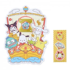 Hello Kitty Sanrio Characters Enclosure Envelope 3-pc Set Žluté | CZ_HK19300