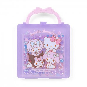 Hello Kitty Sanrio Characters Mini Coloring & Sticker Set Fialové | CZ_HK16447