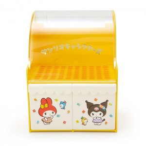 Hello Kitty Sanrio Characters Mini Yellow Storage Chest (Retro Room Series) Žluté | CZ_HK78434