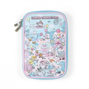 Hello Kitty Sanrio Characters Travel Case (Day at the Funfair Series) Růžové | CZ_HK48318