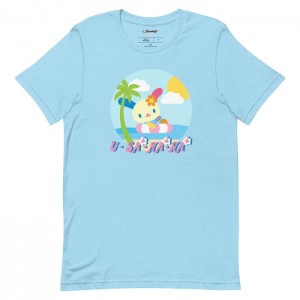 Hello Kitty U*SA*HA*NA Beach Day Tee Černé | CZ_HK82683