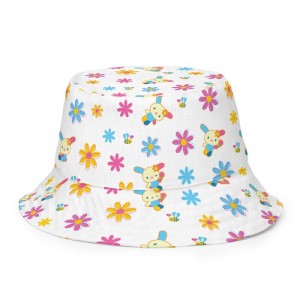 Hello Kitty U*SA*HA*NA Daisy Patchwork Reversible Bucket Hat Viacfarebný | CZ_HK99353